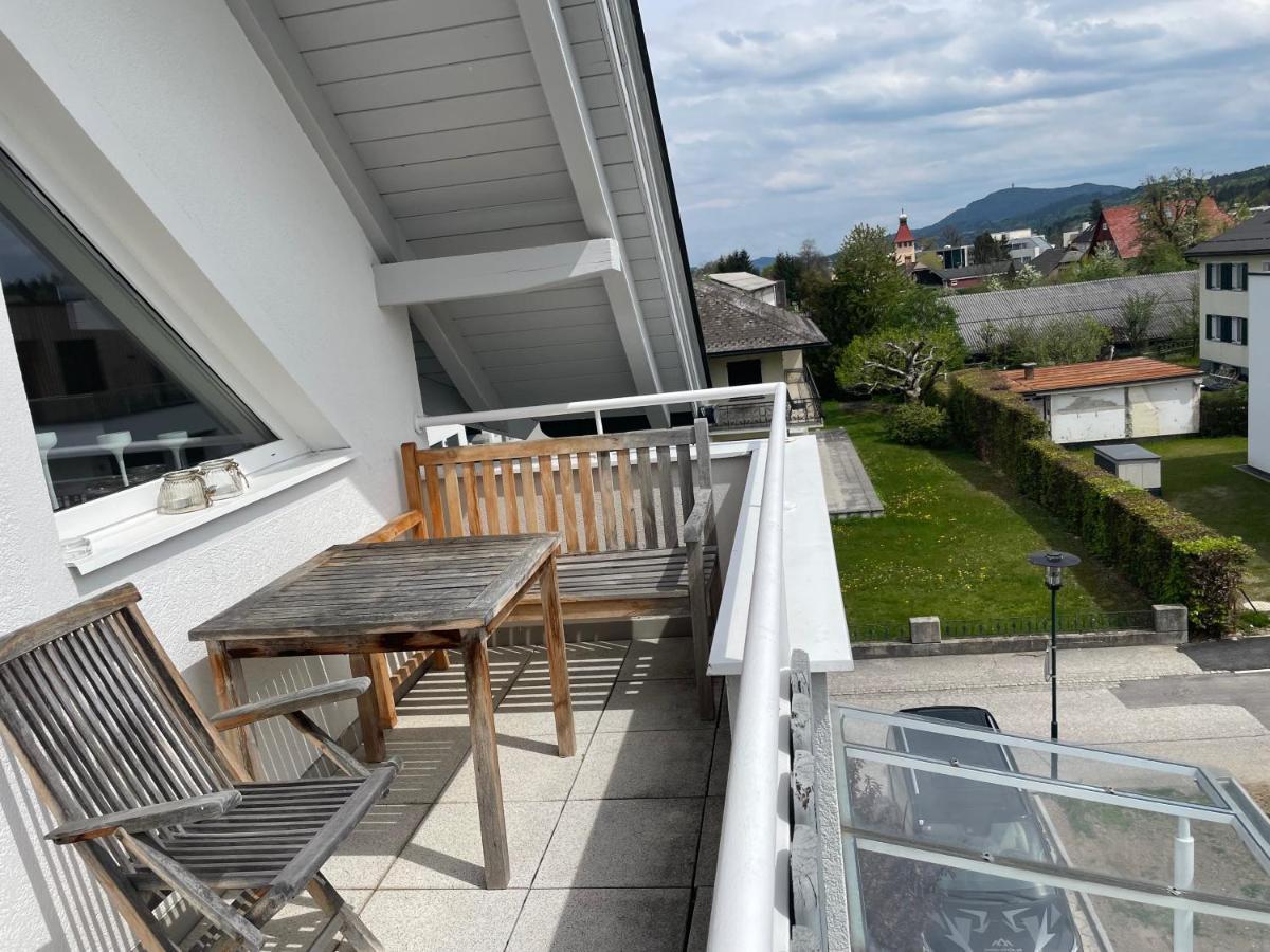 Superior-Apartment Mit Pool Und Seezugang Velden am Woerthersee Ngoại thất bức ảnh