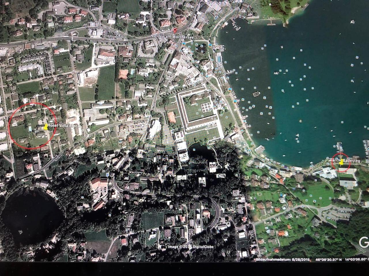 Superior-Apartment Mit Pool Und Seezugang Velden am Woerthersee Ngoại thất bức ảnh
